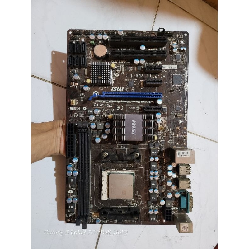 Motherboard MSI DDR3