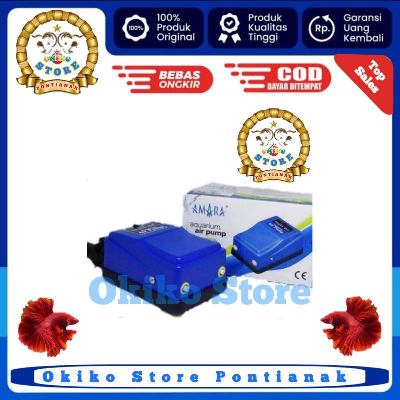 AMARA AERATOR Q-6 AERATOR 2 LUBANG AIR PUMP AERATOR AMARA Q6