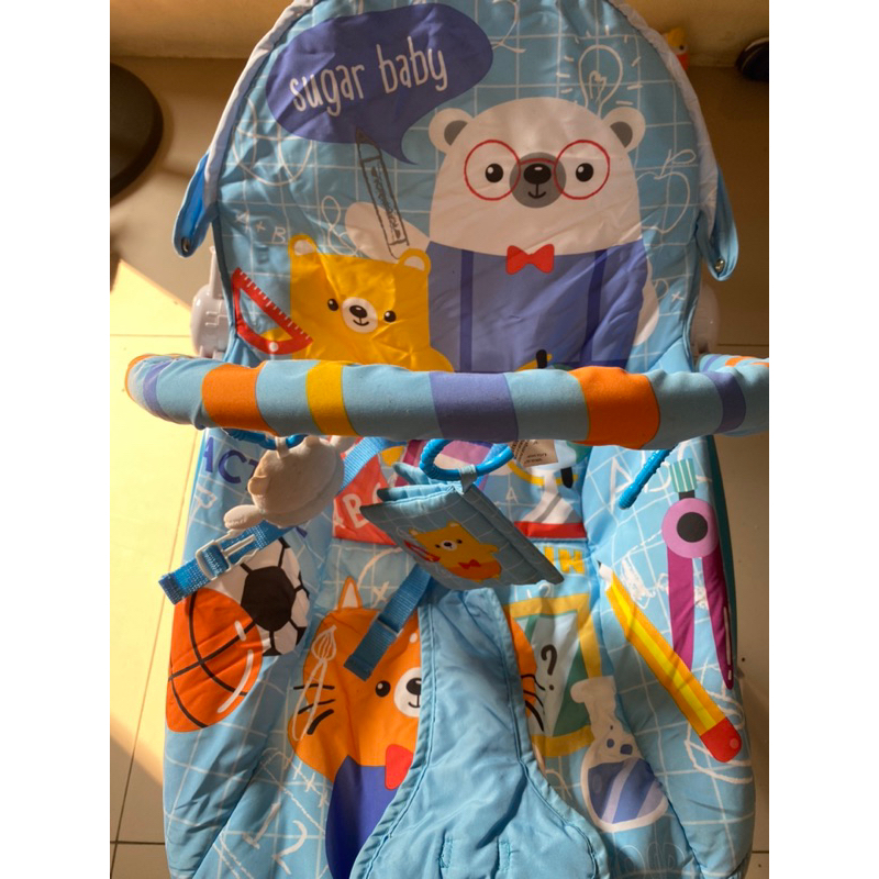 PRELOVED SECOND BOUNCER SUGAR BABY 10in1 PREMIUM ROCKER