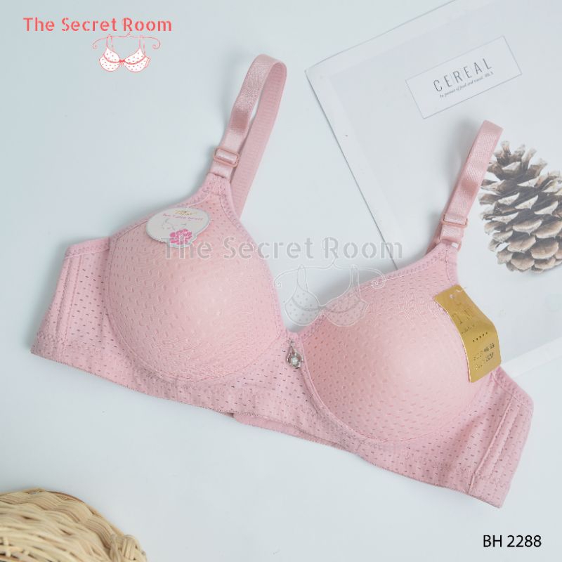 TALLY BRA BH 2288 I CUP B I BUSA TIPIS I TANPA KAWAT I KAIT 3 I SIZE 38 - 44