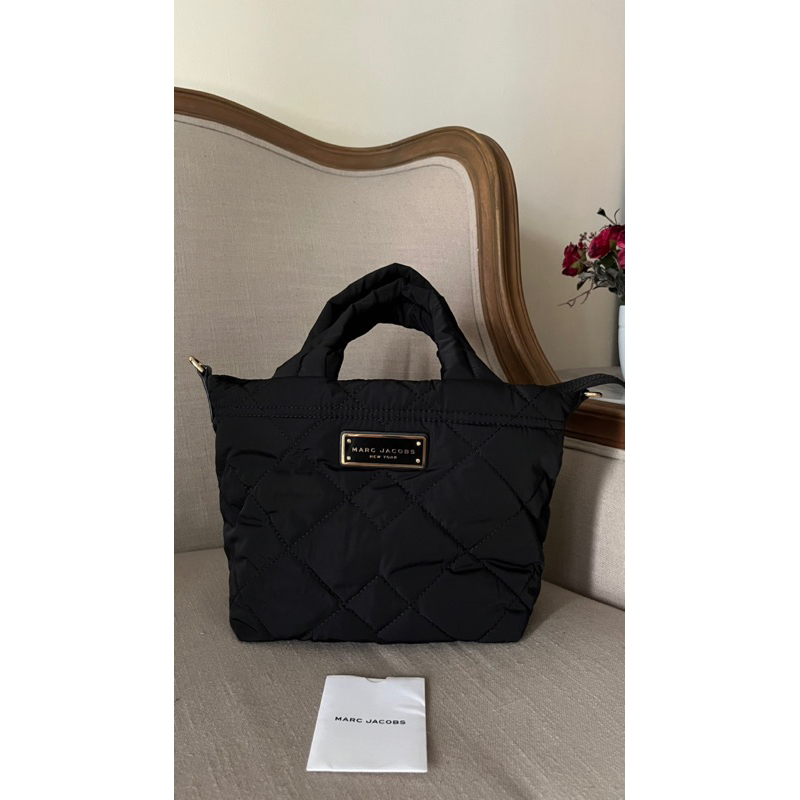 ORI PRELOVED Marc Jacobs Quilted Nylon Mini Tote Bag