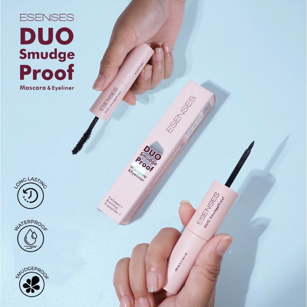 ESENSES 2IN1 Duo Smudge Proof Mascara &amp; Eyeliner