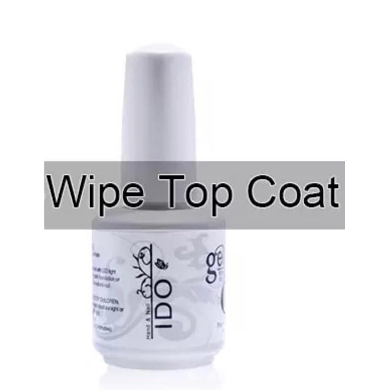 GELISH IDO Base Coat - Top Coat Glossy 15ml Nail Polish Gel