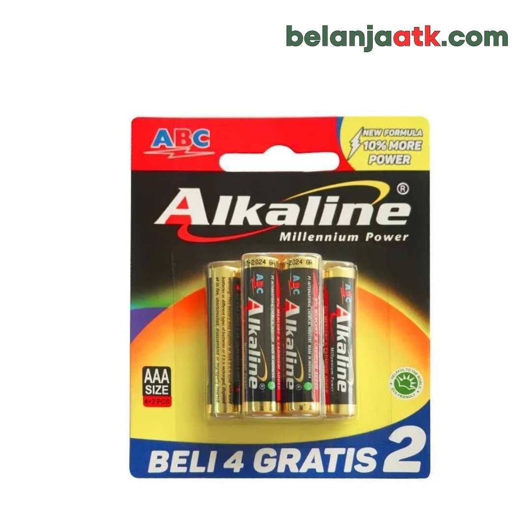 BATEREI ALKALINE AA ISI 6
