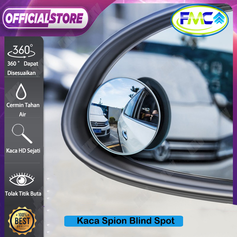 Cermin Spion Blind Sport Mobil Universal Kaca Tambahan Spion Cembung Mini Set