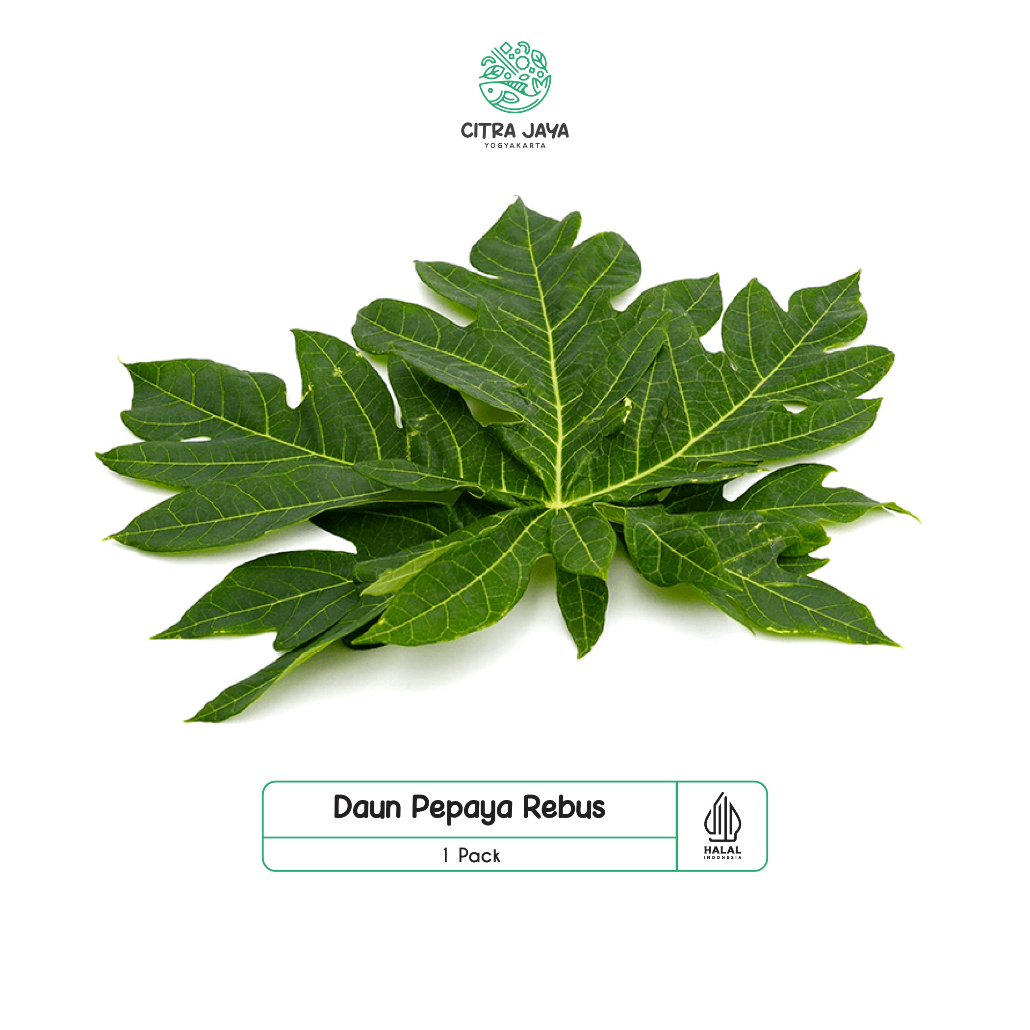 

Daun Pepaya Mentah / Rebus 200g - Citra Jaya Yogyakarta