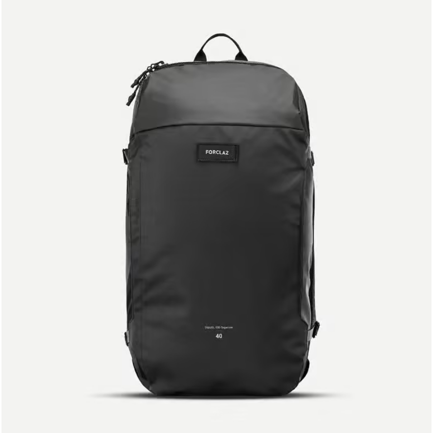 FORCLAZ Travel 500 Tas 40L Olahraga Outdoors Memiliki Banyak Ruang