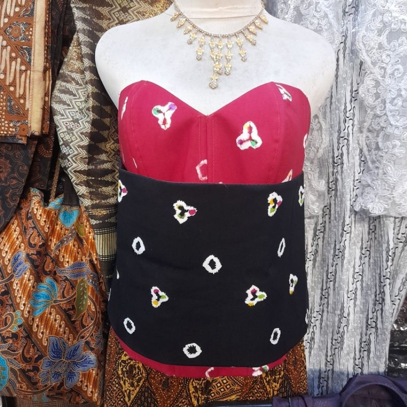 Angking Jumputan instan Hitam Standart