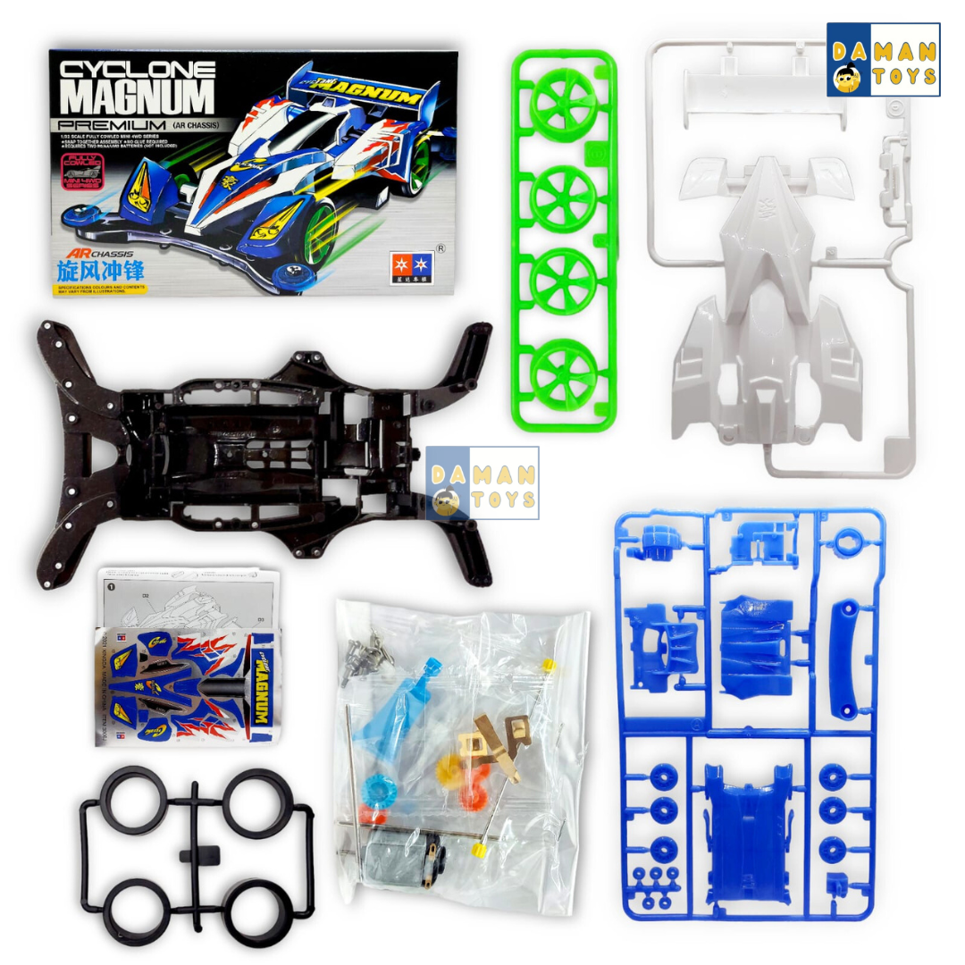 Mainan Tamiya Balap Cepat 4wd Speed Magnum Hurricane Sonic Rakitan Tamia