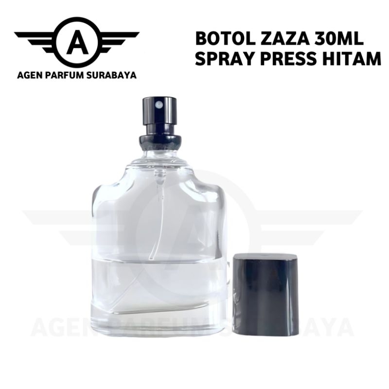 Botol Parfum SPRAY ZAZA 30ML - Botol Parfum Kosong ZAZA 30ML PRESS