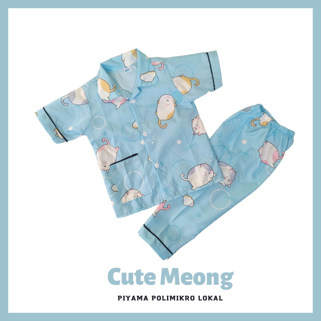 Piyama Polimikro 0-4Tahun //piyama anak // piyama murah // piyama karakter cewe