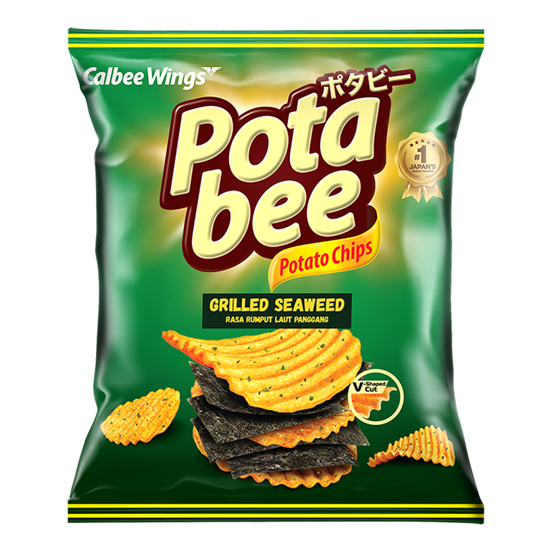 

Potabee Keripik Kentang Rumput Laut Panggang 68 g