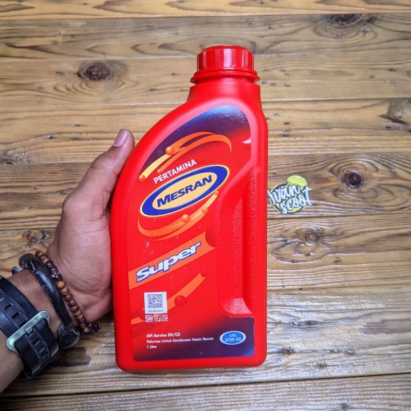 oli mesin vespa super sprint px excel pts mesran