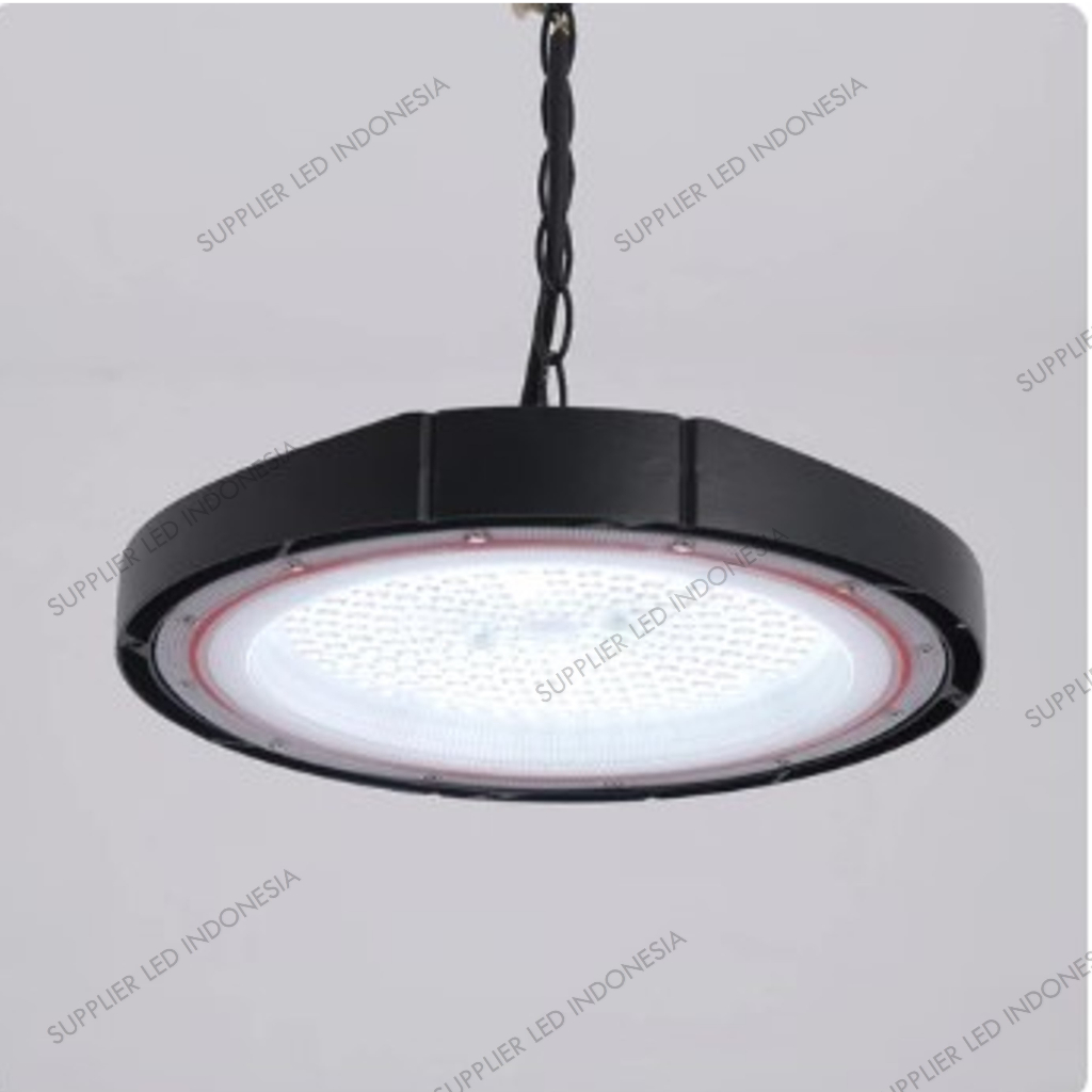 Lampu LED Highbay UFO Sorot Plafon Lampu Gantung Industri 100W 150W 200W HIGH BAY