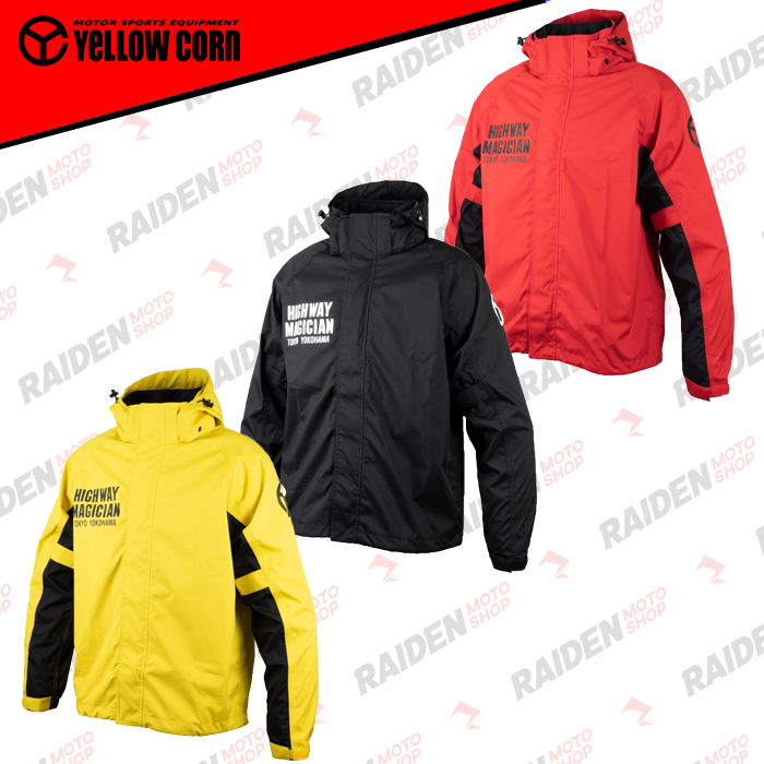 Jas Hujan Yellow Corn YBR-904 3 layer Stretch Rain Suit