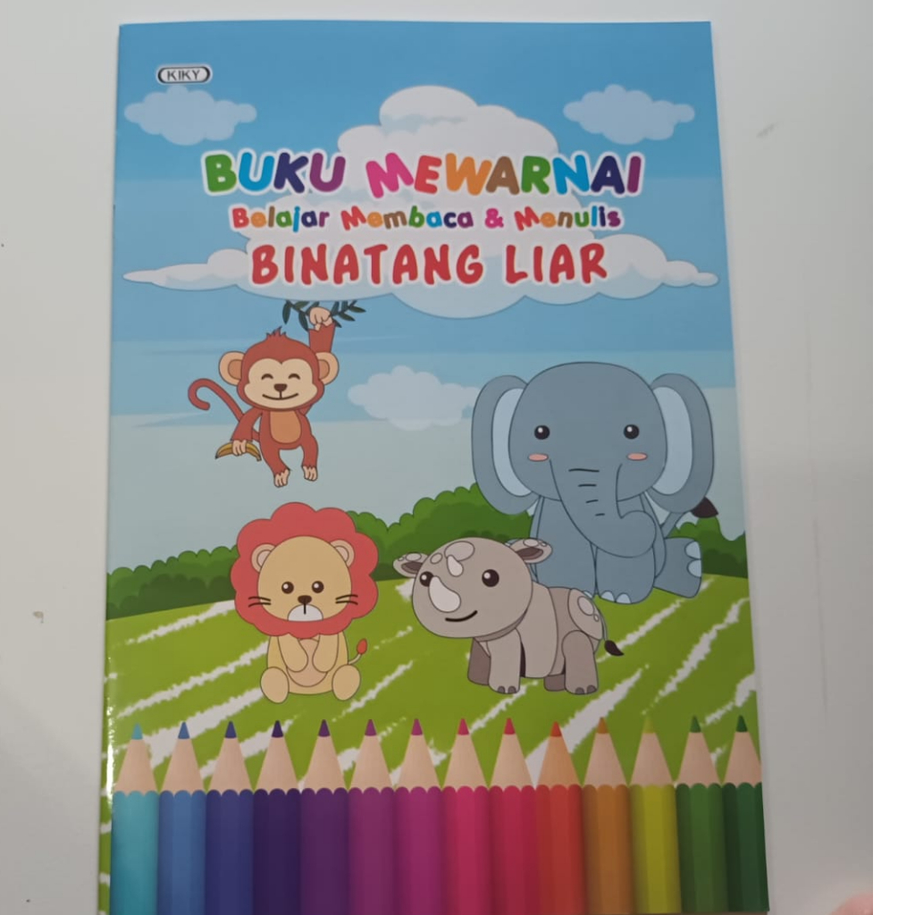 BUKU MEWARNAI BELAJAR MEMBACA DAN TULIS BESAR