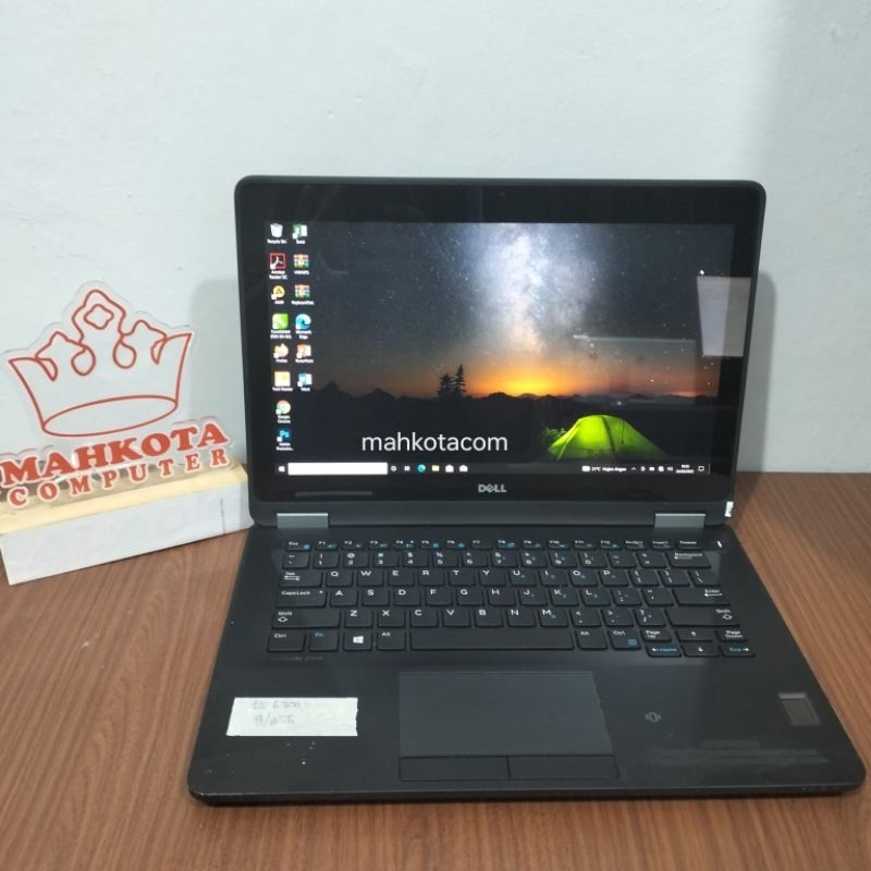 Laptop Dell Latitude E7270 Core i5 6300U / 8GB SSD 256GB TouchScreen