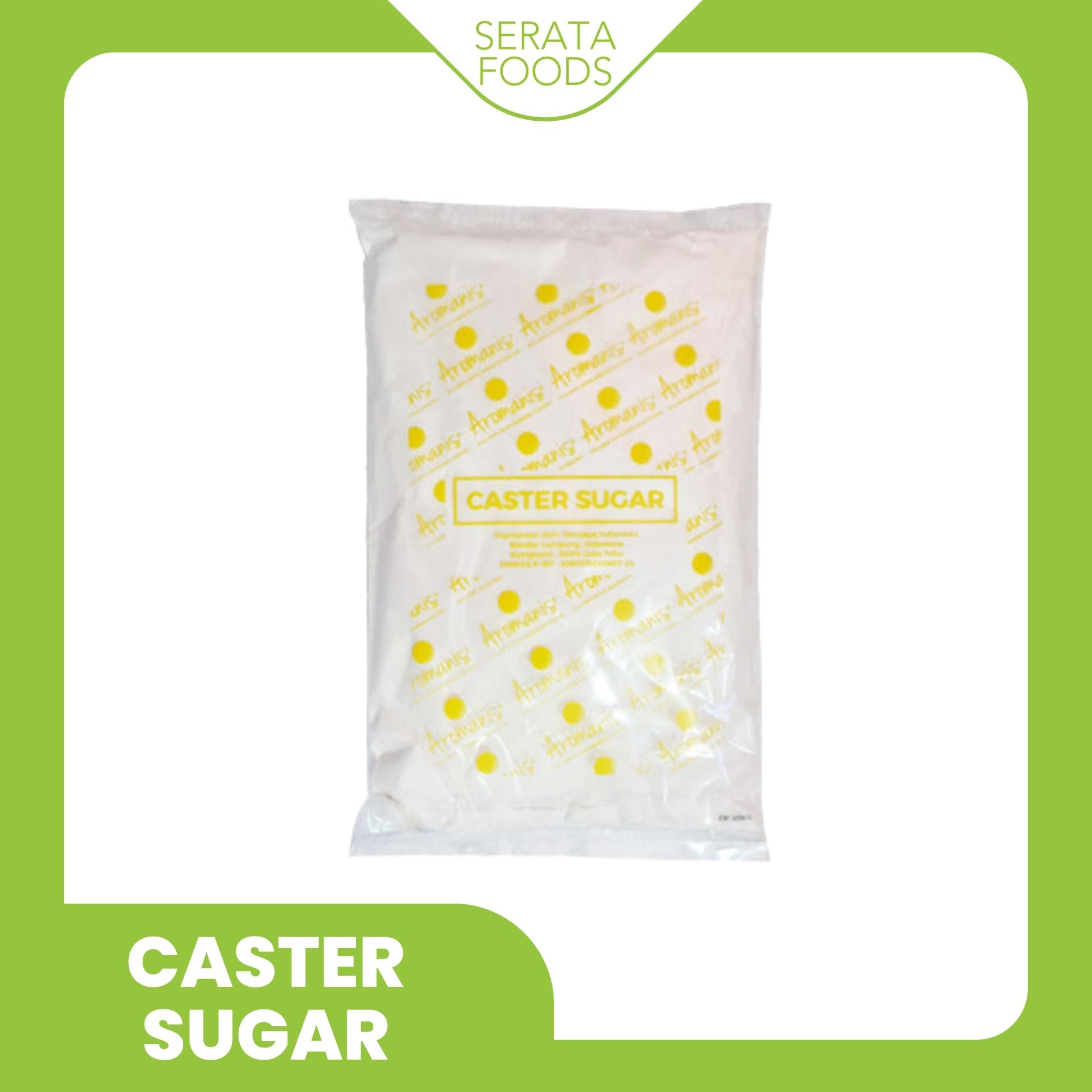 

Aromanis Organic Caster Sugar 2kg / Gula Kaster Organik 2kg