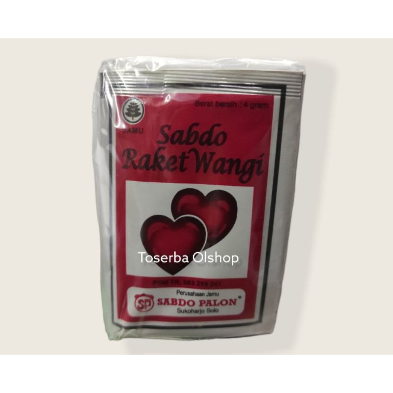 

Jamu sabdo raket wangi (1 pak 10 pcs)