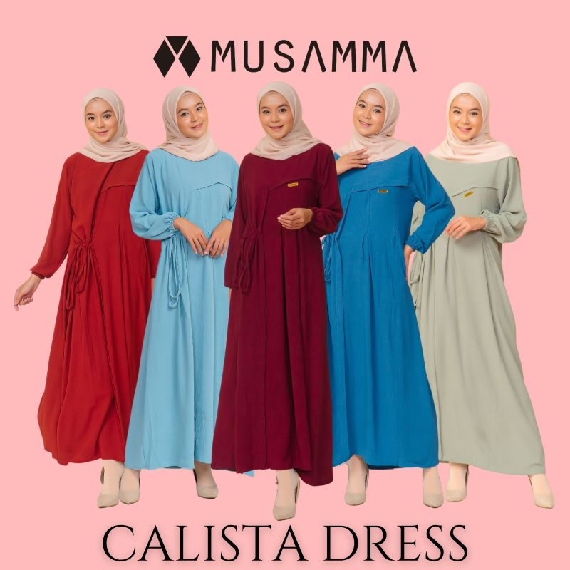 MUSAMMA DRESS GAMIS CALISTA MATT AIRFLOW ORI
