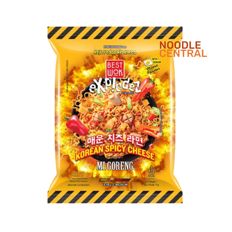 

Best wok - Explodez mie goreng Korean Spicy Cheese