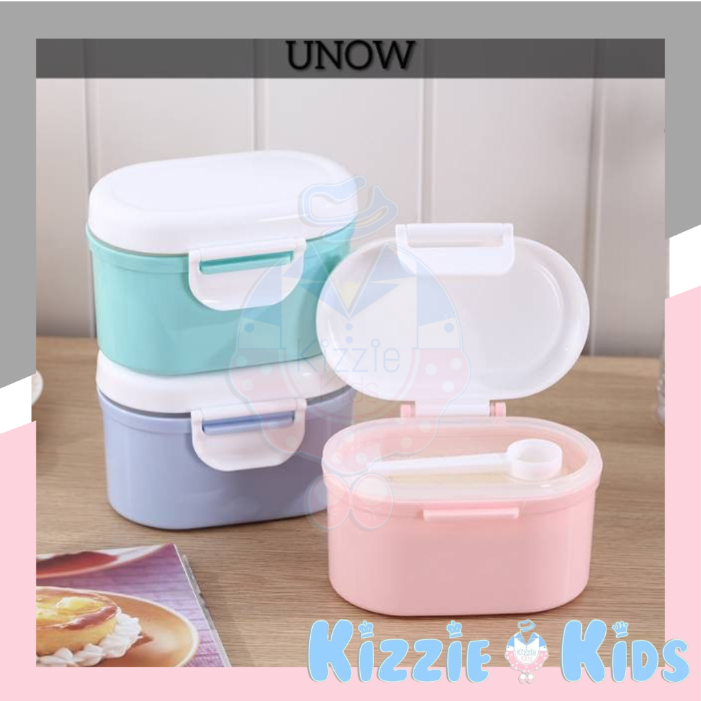 Kizzie Milk Powder Container / Tempat Susu Bubuk / Tempat Susu / Kotak Susu Traveling