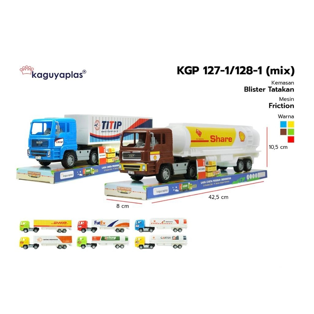 MAINAN TRUK BOX KONTAINER KGP1271/KGP1281