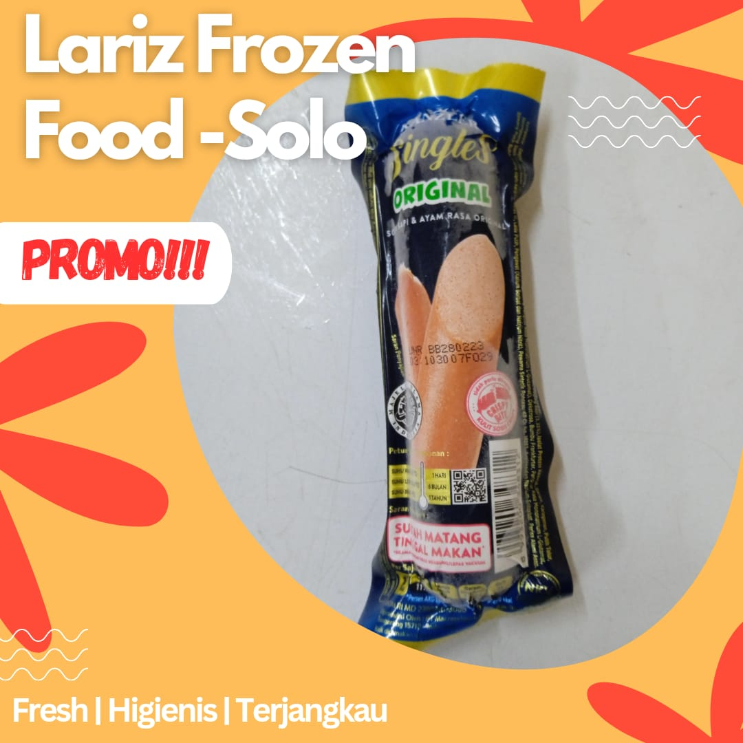 

Kanzler Singles Sosis Original 60 gram