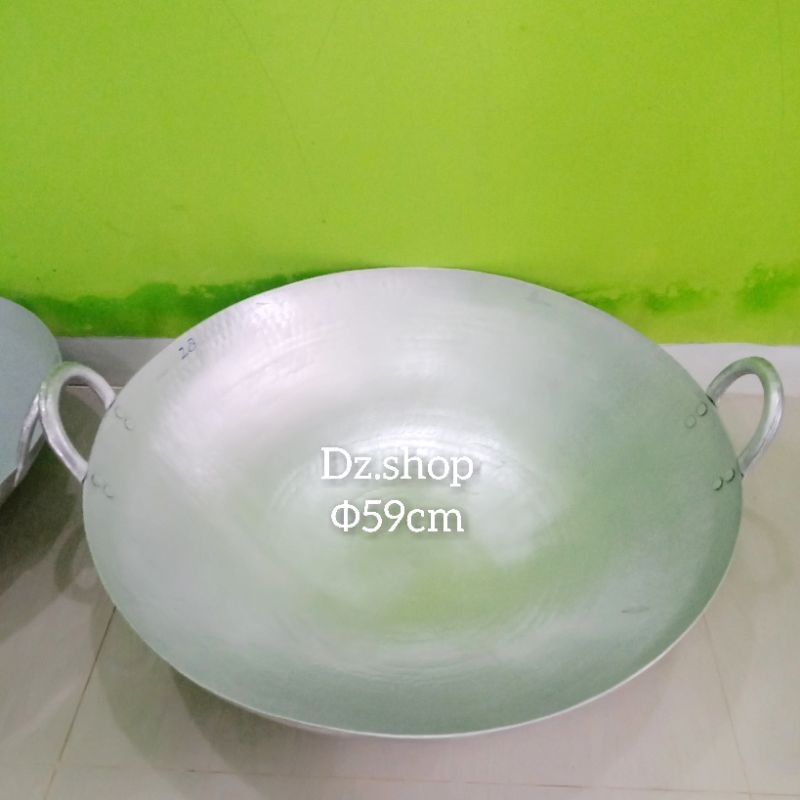 wajan kuali penggorengan 60cm-45cm anti lengket ORIGINAL GARUT