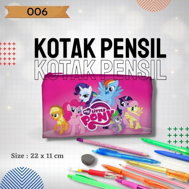 

Tempat Pencil, Pena untuk TK,SD,SMP,SMA,dan Mahasiswa Gambar My Little Ponnyi 006Serbaguna Murah Dan Kualitas Terjamin.