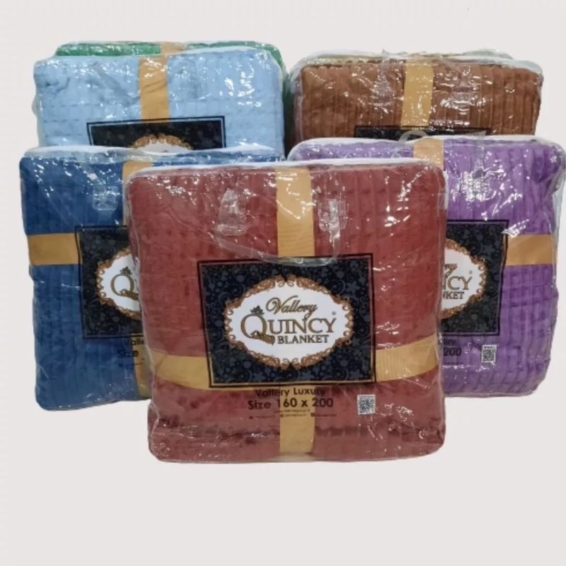 Selimut polos vallery quincy selimut vallery quincy polos size 160x200