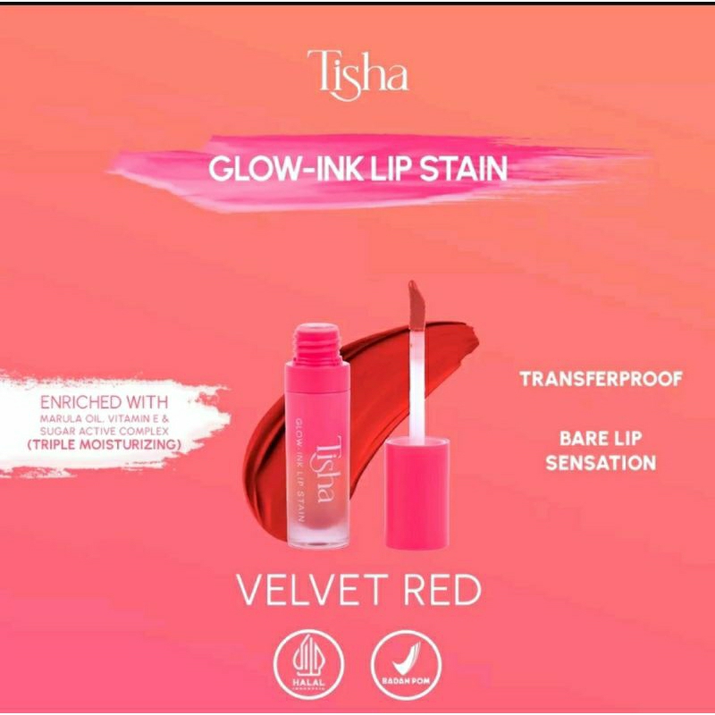 TISHA Glow Ink Lip Stain - Lip Tint Tisha