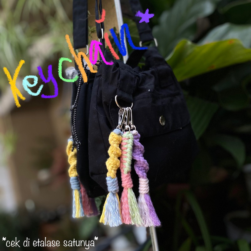 Macrame Strap Bag // Strap Bag Macrame // Tali Tas Macrame // Strap Bag // Tali Tas