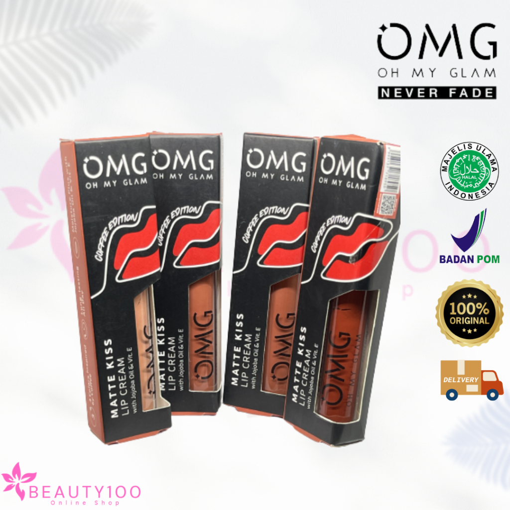 OMG Matte Kiss Lip Cream|OMG Coffee Edition