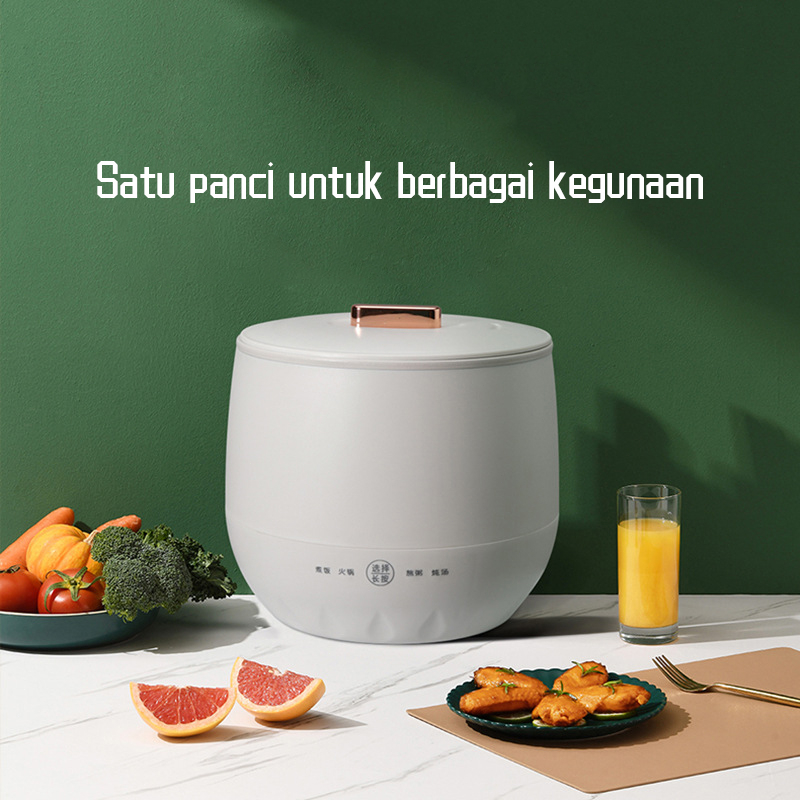 MYN Mall 1.8L Rice Cooker Mini / Penanak nasi 300watt / Panci Listrik / Mini Rice Cooker Mini Penanak Nasi Multifungsi