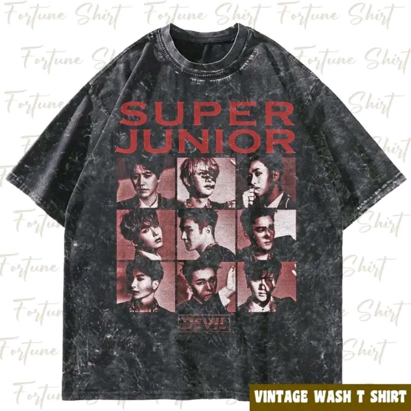 Kaos Super Junior Devil Premium Unisex Tshirt