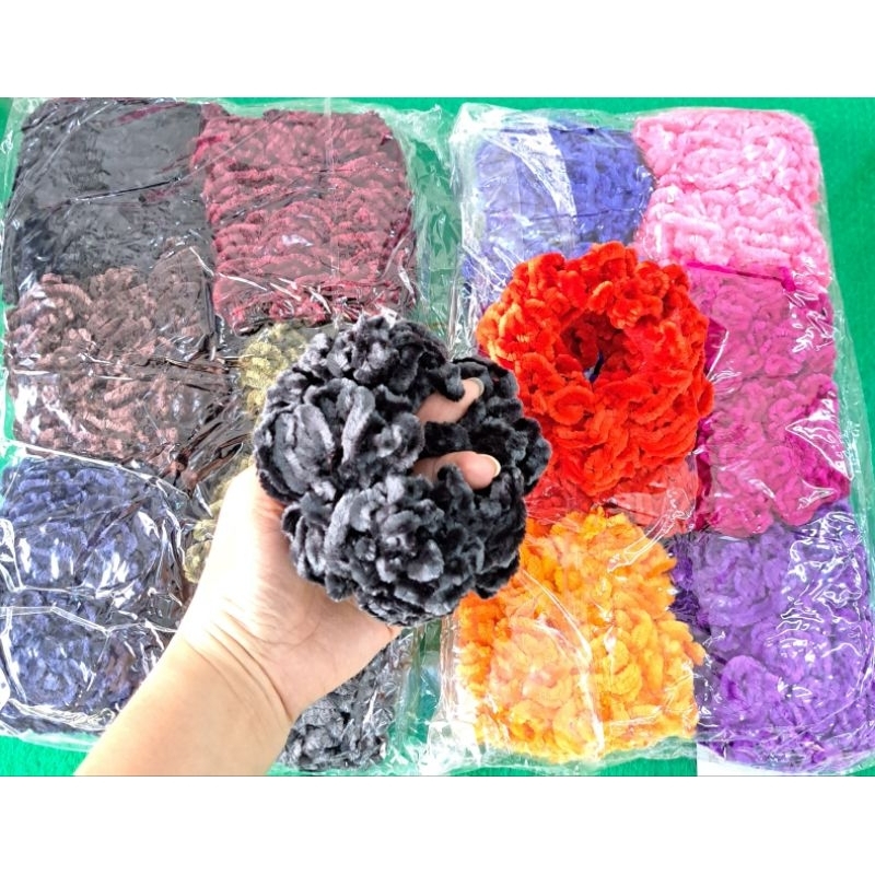 ikat rambut ubur2/ikat rambut/cepo ubur/ikat rambut hijab/donat ubur