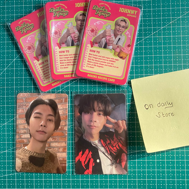 [READY STOCK] Photocard Johnny Baker Konsep, Johnny WTMC Kolbuk, Johnny Jewel Universe, Johnny NCT, 