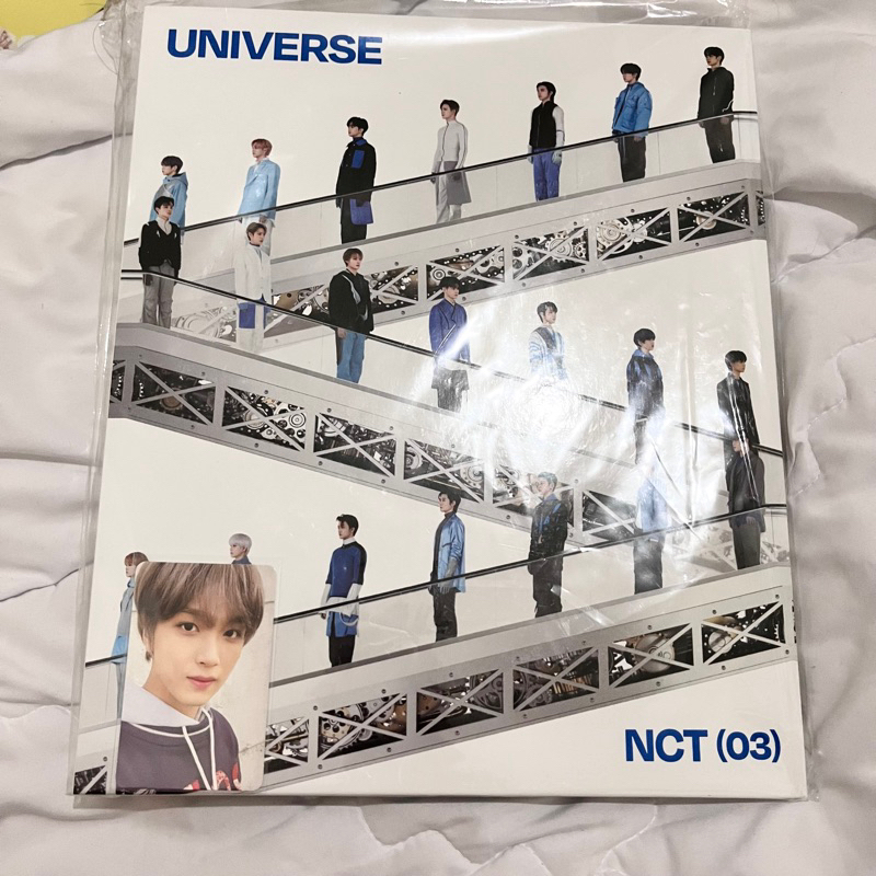WTS MD BINDER UNIVERSE NCT 2021 SET + PHOTOCARD HAECHAN NCT DREAM NCT 127 PC