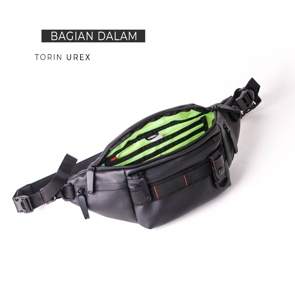 Waistbag Pria Waterproof Tas Selempang Original - HUDSON  Mokamula