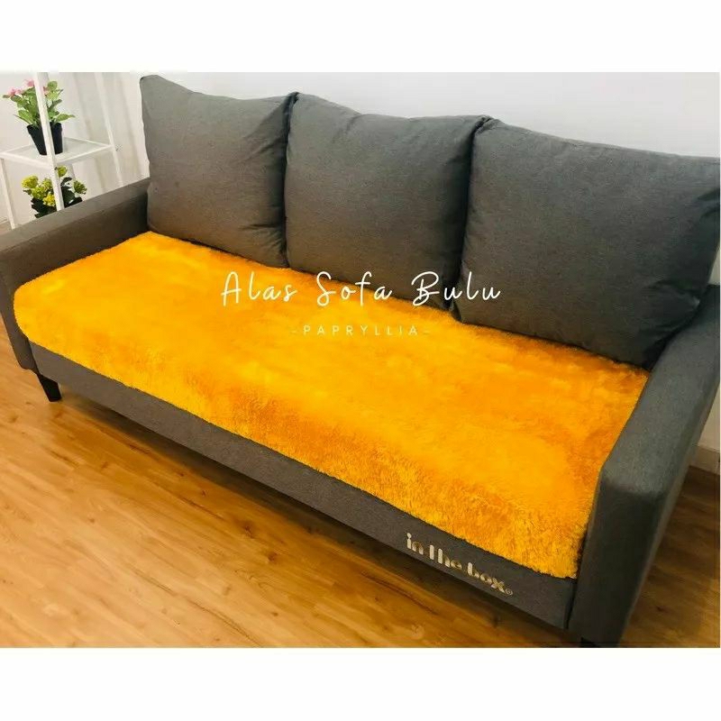 Sarung Sofa Bulu Rasfur Super lembut dan Nyaman