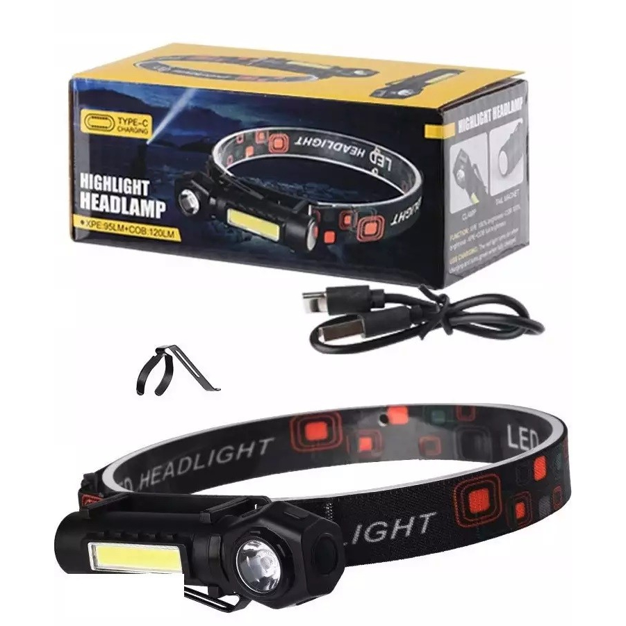 Senter Kepala Senter Tangan Magnet COB KX 212 - HeadLamp COB Magnet - ZS