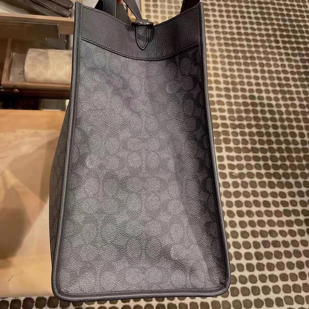 [Instant/Same Day]COACH 7674  077  8457  023  New Men's Bag Classic Logo Field Tote No. 40 Tote Bag Shoulder Bag Crossbody Bag Handbag  ttb