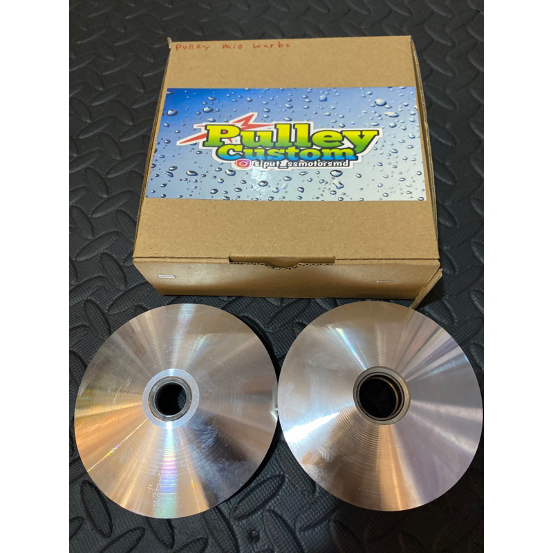 pully custom yamaha mio sporty,mio smile,fino 110 karbu,mio soul