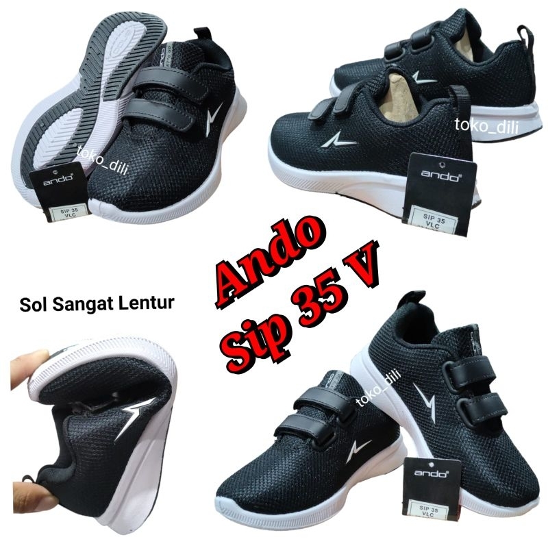 Sepatu Ando Anak  size:29/32 DI JAMIN ORIGINAL