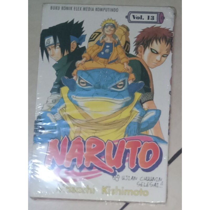 komik Naruto vol 13 original segel