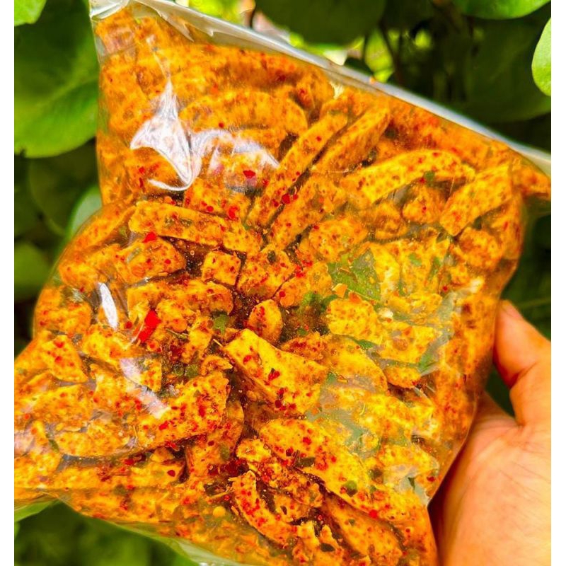 

Basreng sultan viral bandung pedas daun jeruk 1kg