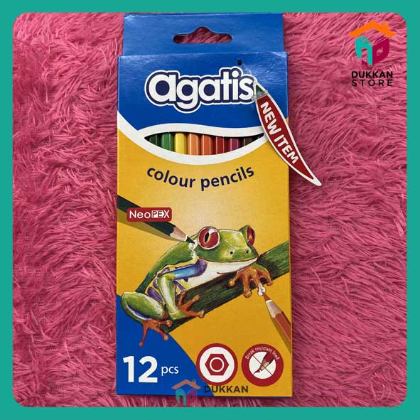 

Pensil Warna 12 Panjang Agatis Neopex #Agatis