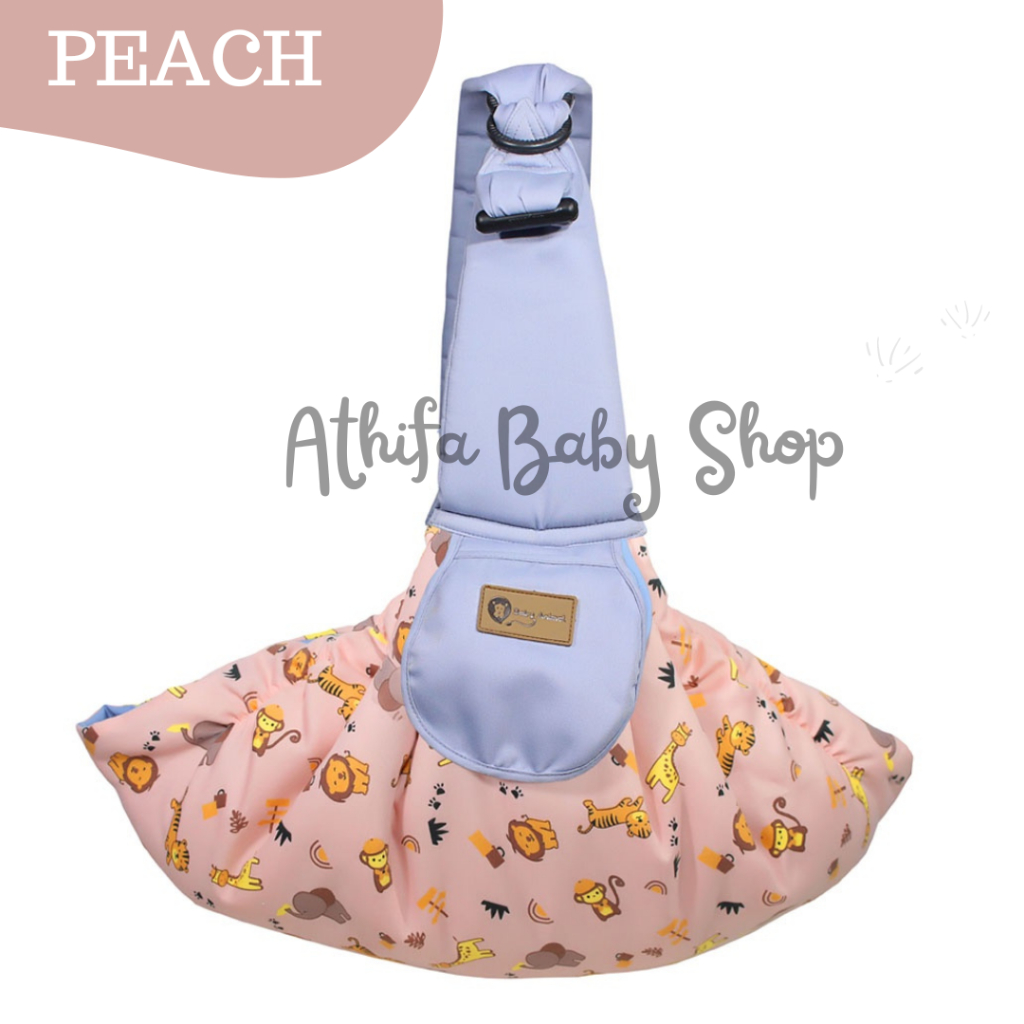 Gendongan Samping Slingrider Kain Gendongan Bayi Newborn Baby Carrier Baby Family BAG1203 Kado Ibu Hamil Melahirkan