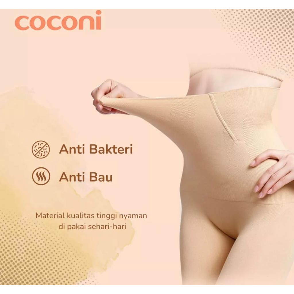 Coconi Highwaist Tummy Tuck Shaper Pants | Celana Korset Wanita Seamless Sliming Corset Shapewear